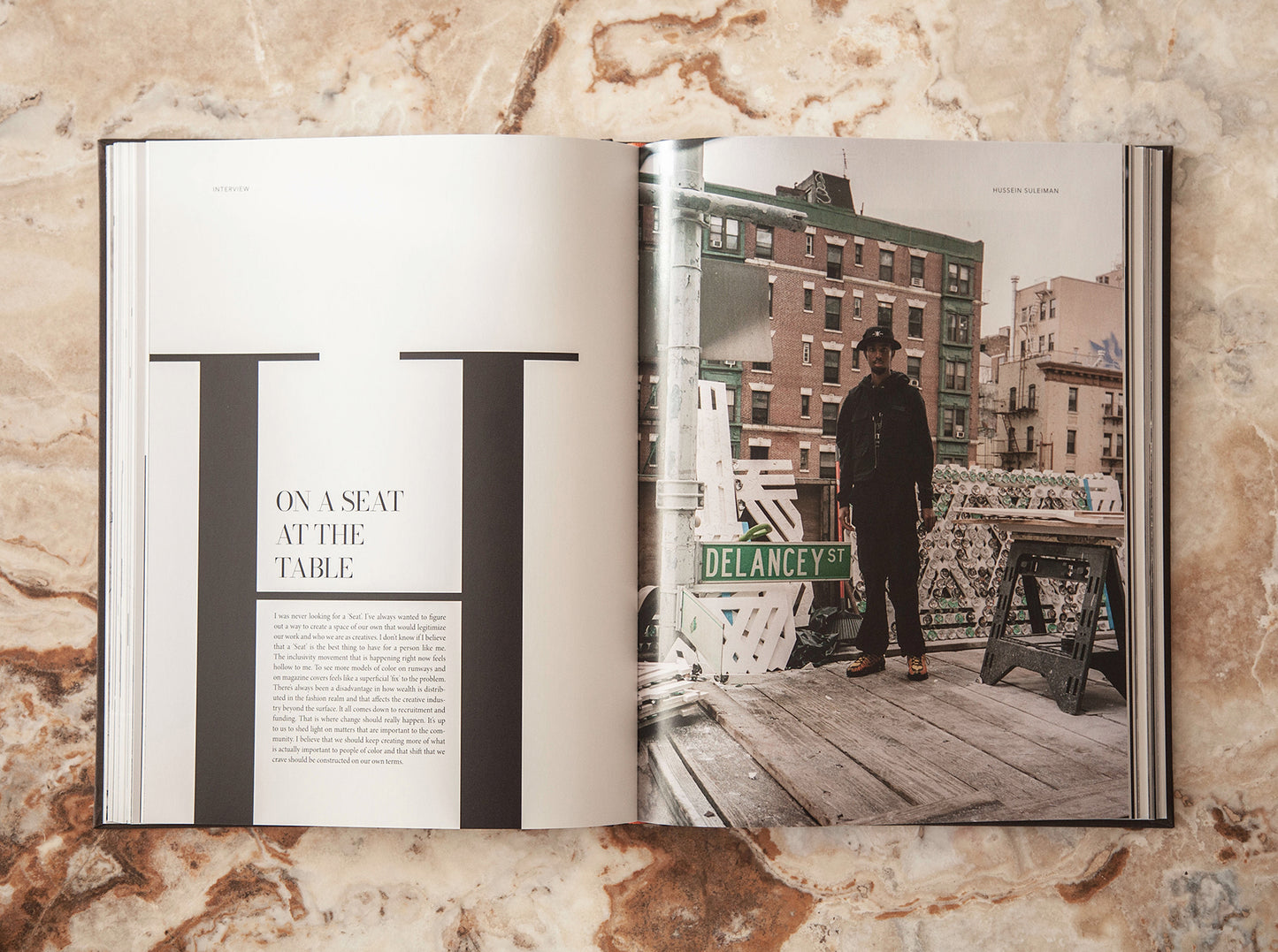 Seat at the Table. Coffee table book